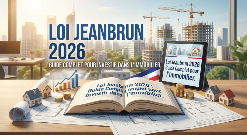 Illustration de la loi Jeanbrun 2026 pour l'investissement immobilier